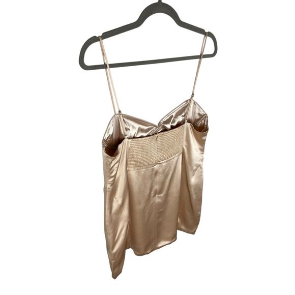 Retrofete Cosmo Mini Dress Underwire Satin Party Summer Spring Statement Size XL - Picture 10 of 16